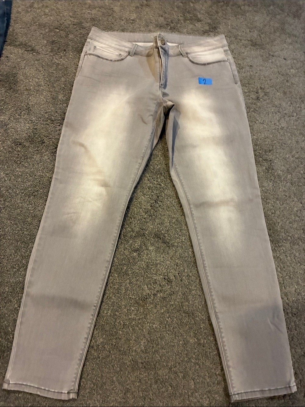 Women’s Gray Slim Jeans The Skinny #2